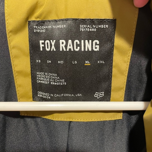 Fox Racing Men's Howell Puffer Lightweight Jacket Caramel Size XL NWOT - Picture 3 of 4